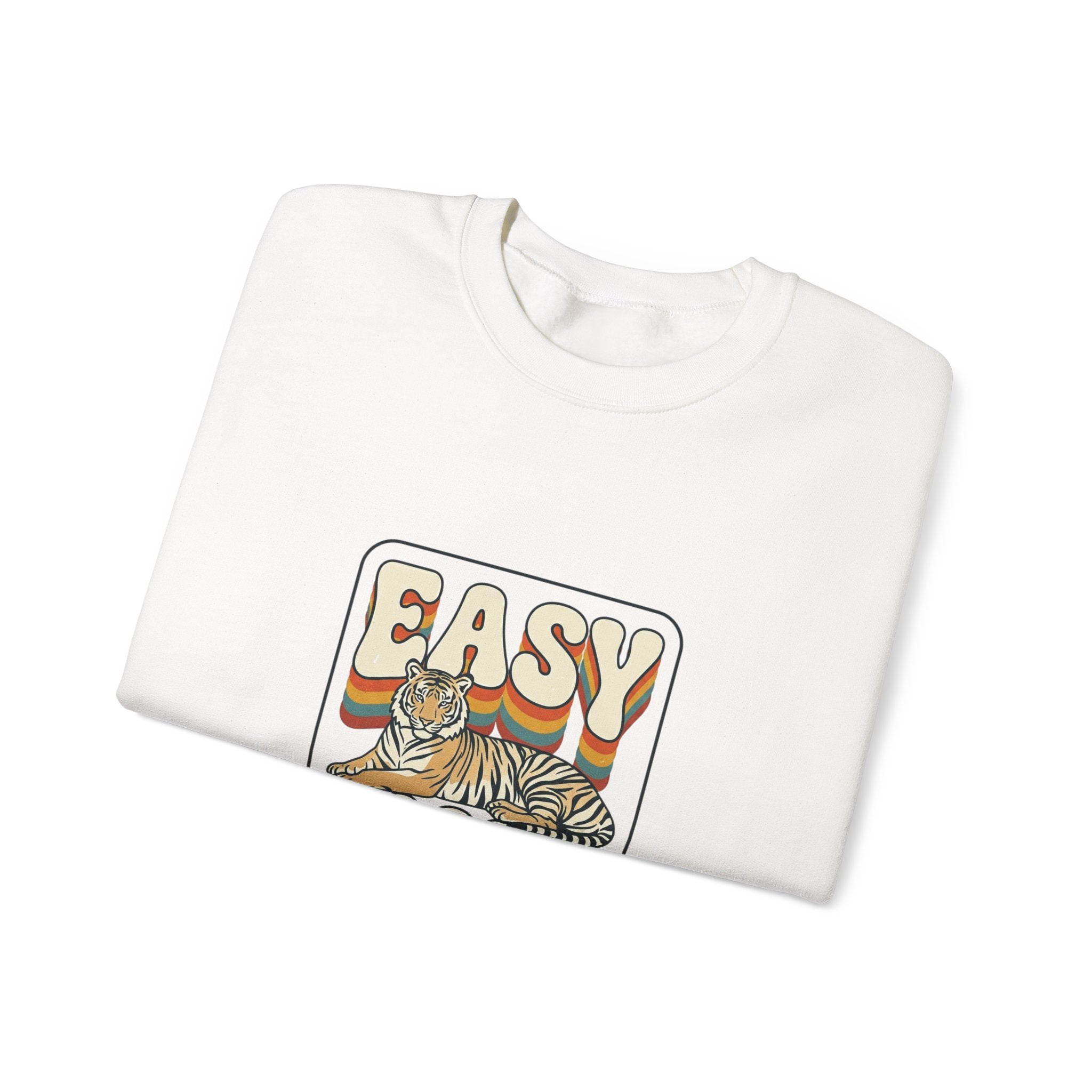 Easy Tiger vintage tiger graphic Sweatshirt | Retro beach vacation vibes