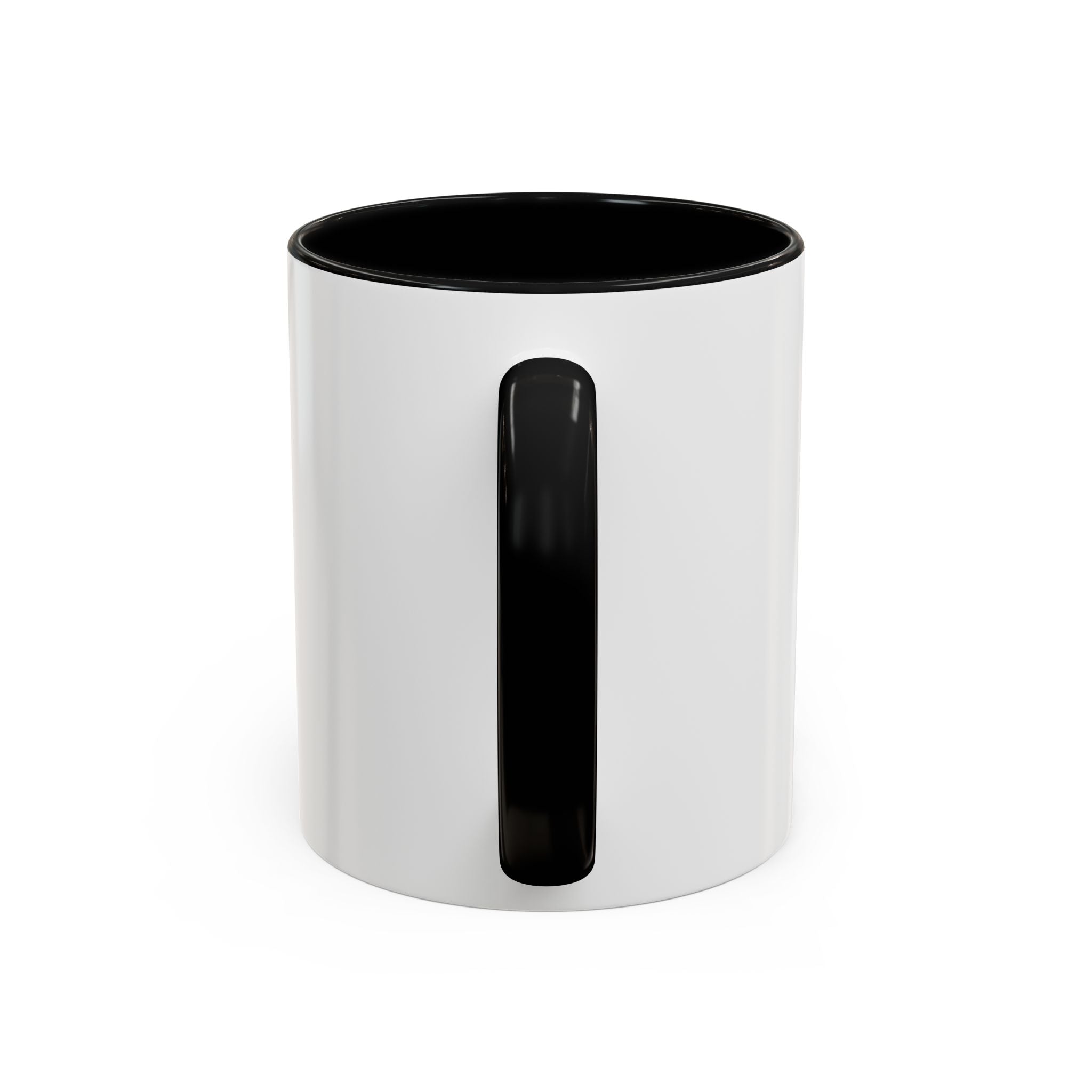 Coffee Mug — GOD Call Answered Accent Black 11/15oz