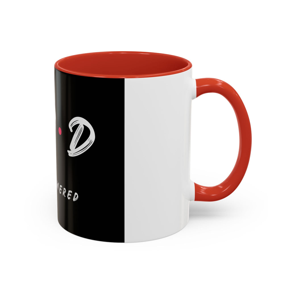 Coffee Mug — GOD Call Answered Accent Black 11/15oz