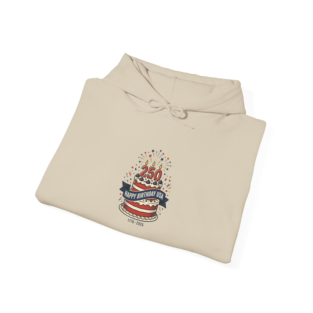 250th Anniversary Patriotic Hoodie | 4th of July, Independence Milestone