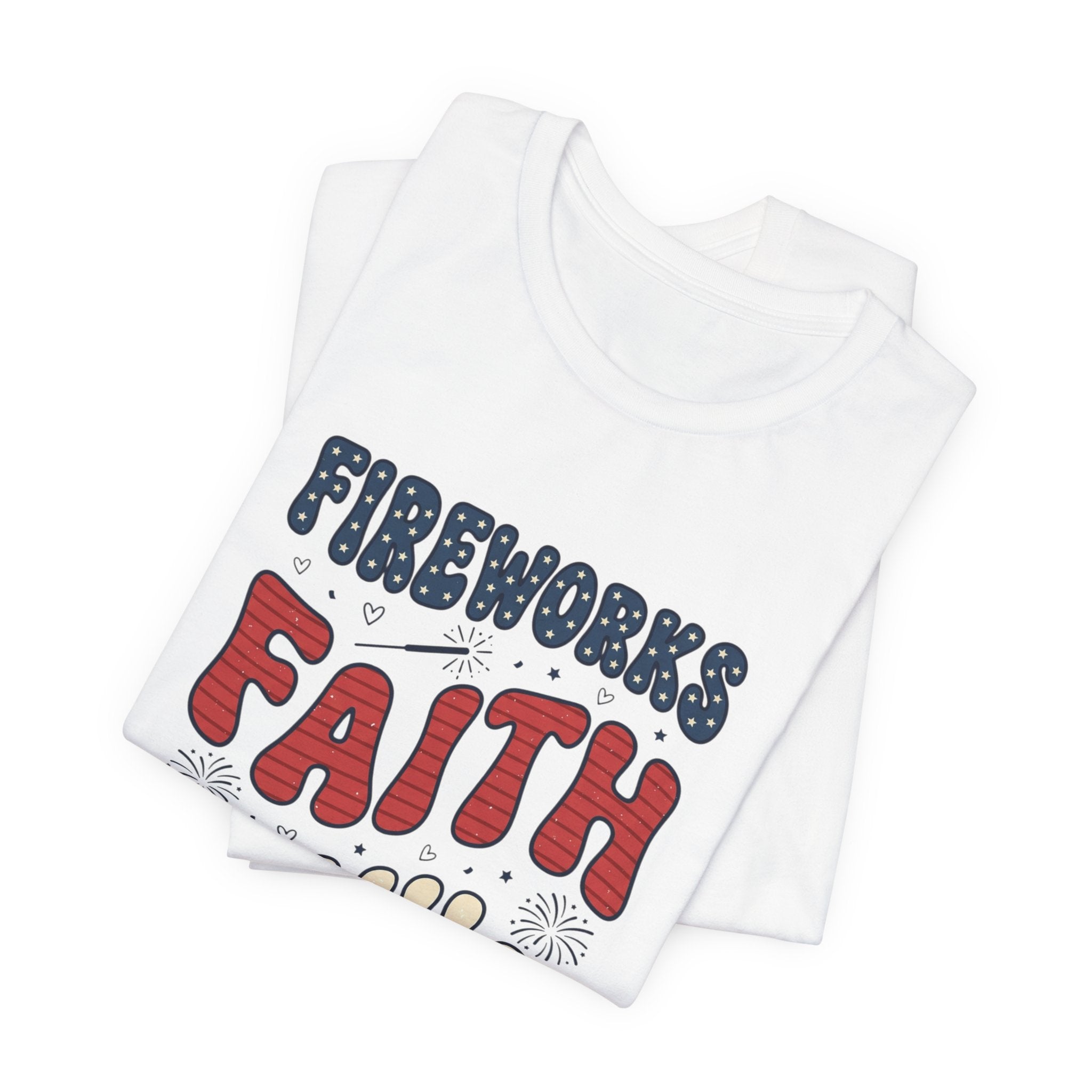 Faith Family Freedom T-Shirt | 4th of July Patriotic Christian Tee