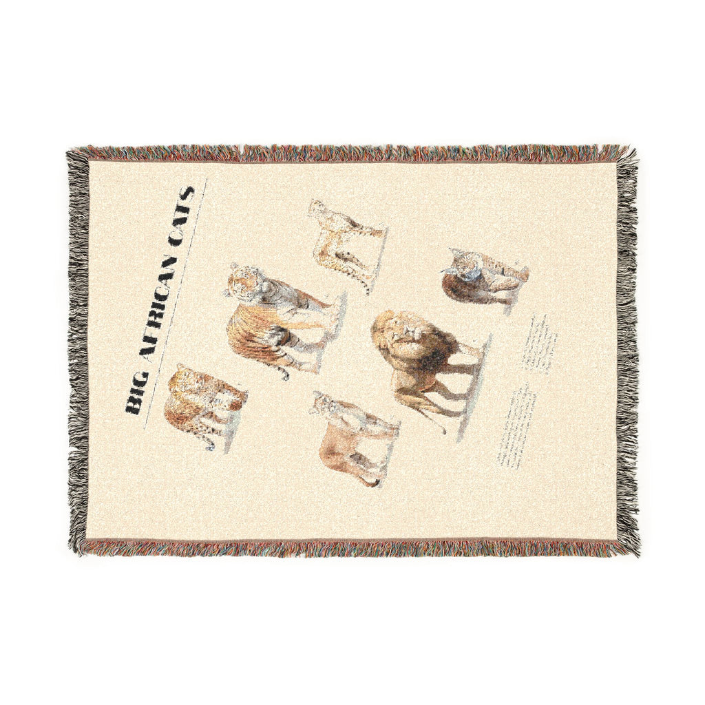 Collie & Sheepdog Breed Chart Woven Blanket
