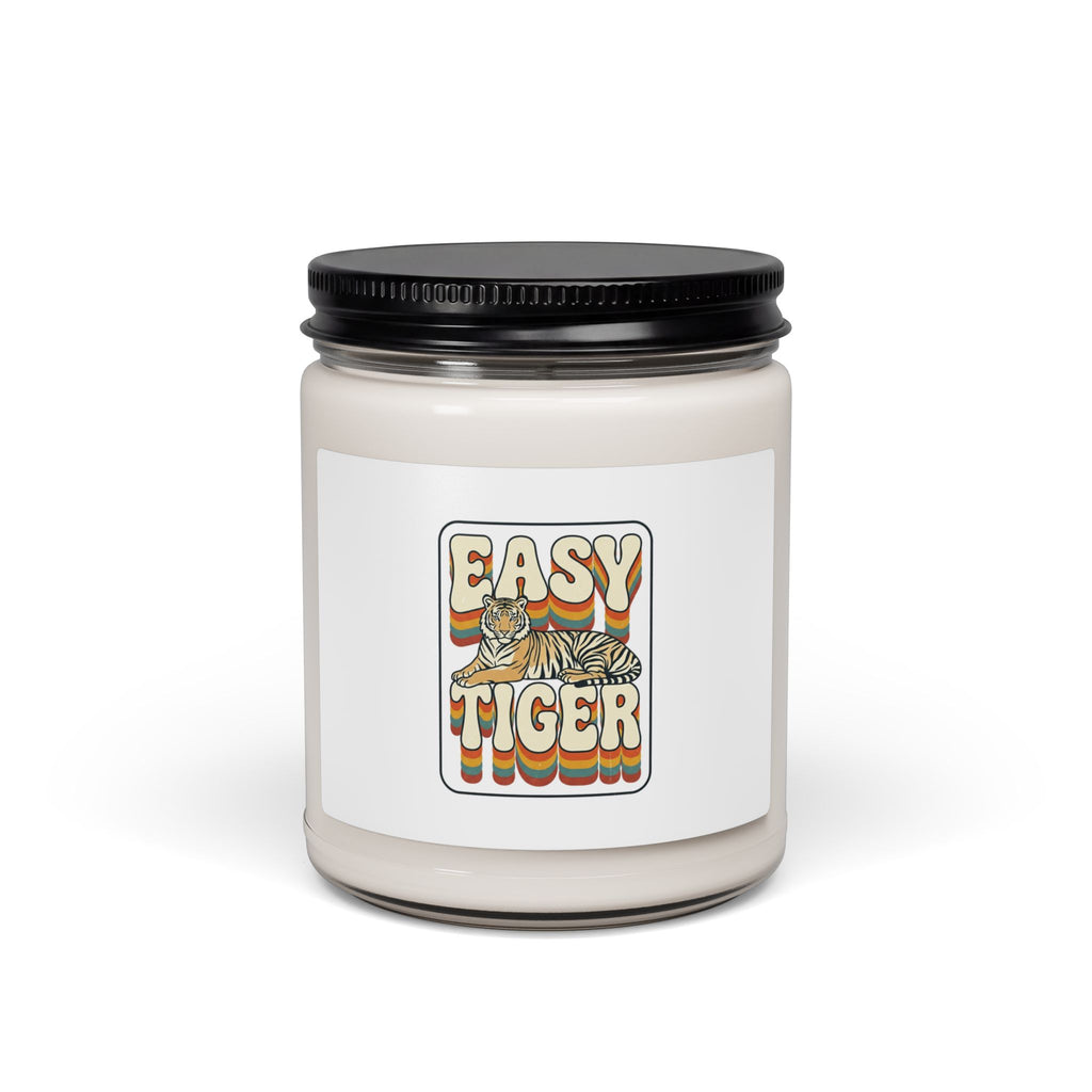 Easy Tiger Retro Tiger Graphic Candle | Soy 9oz