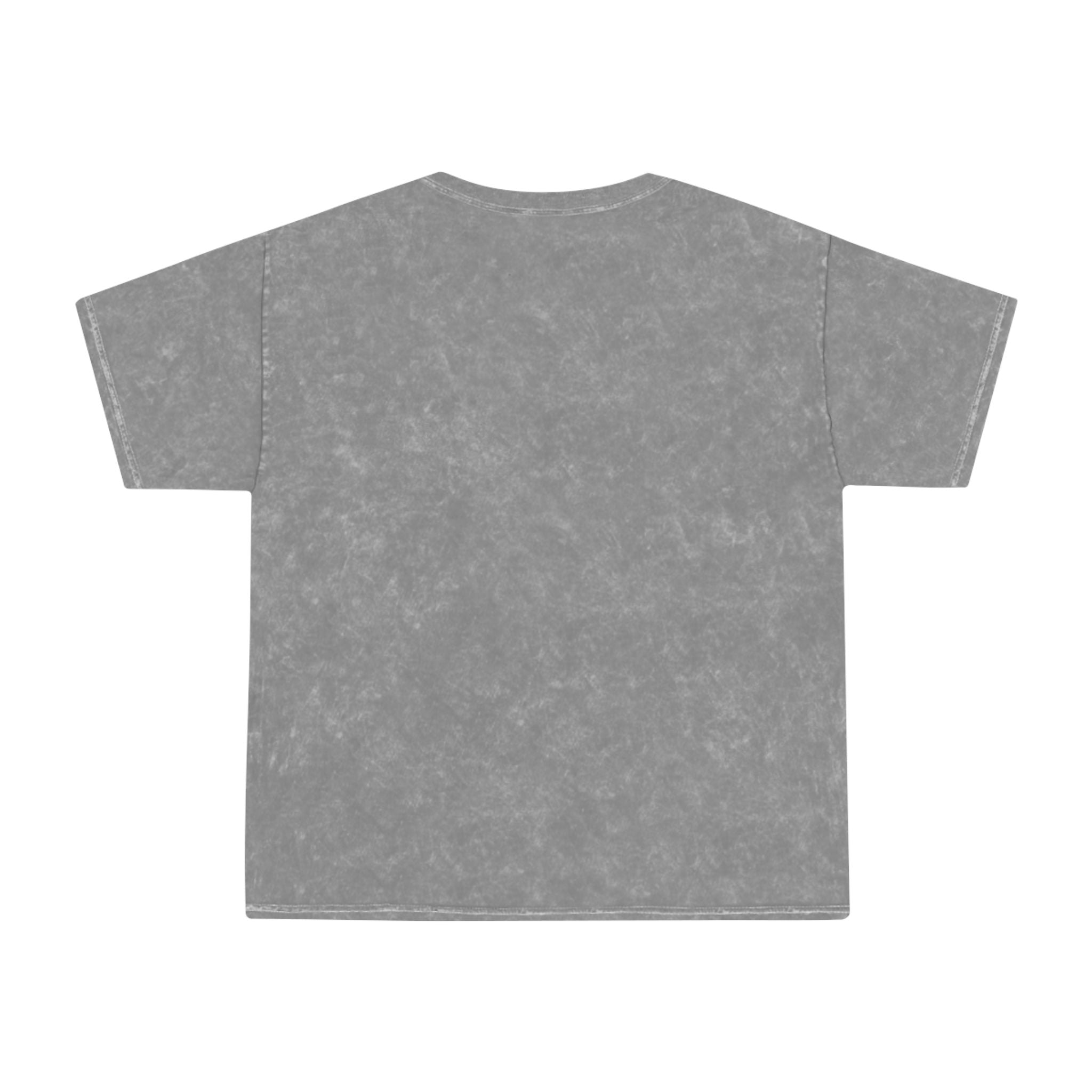 Retro "Holy Vibes" Mineral Wash T‑Shirt — 80s Neon Graphic Tee