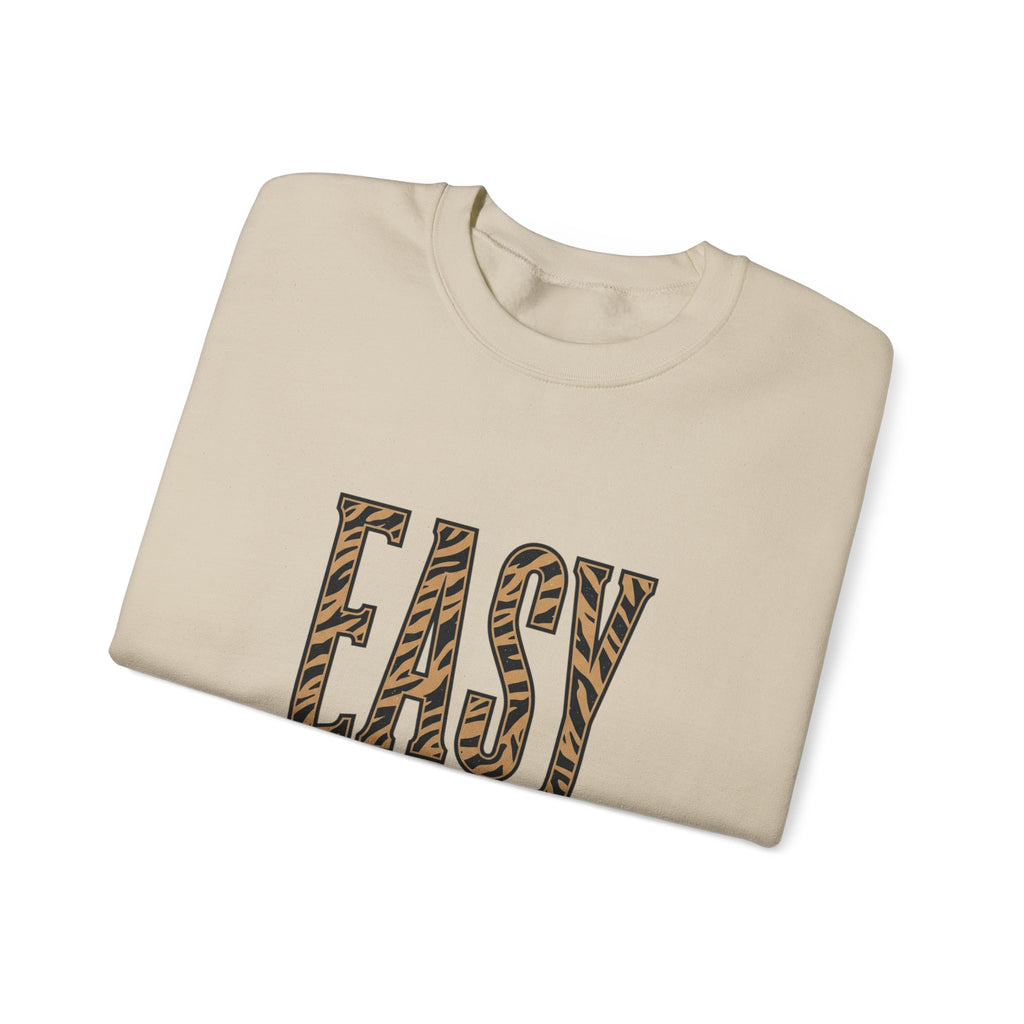 Easy Tiger tiger stripe design Sweatshirt | retro vacation, playful animal
