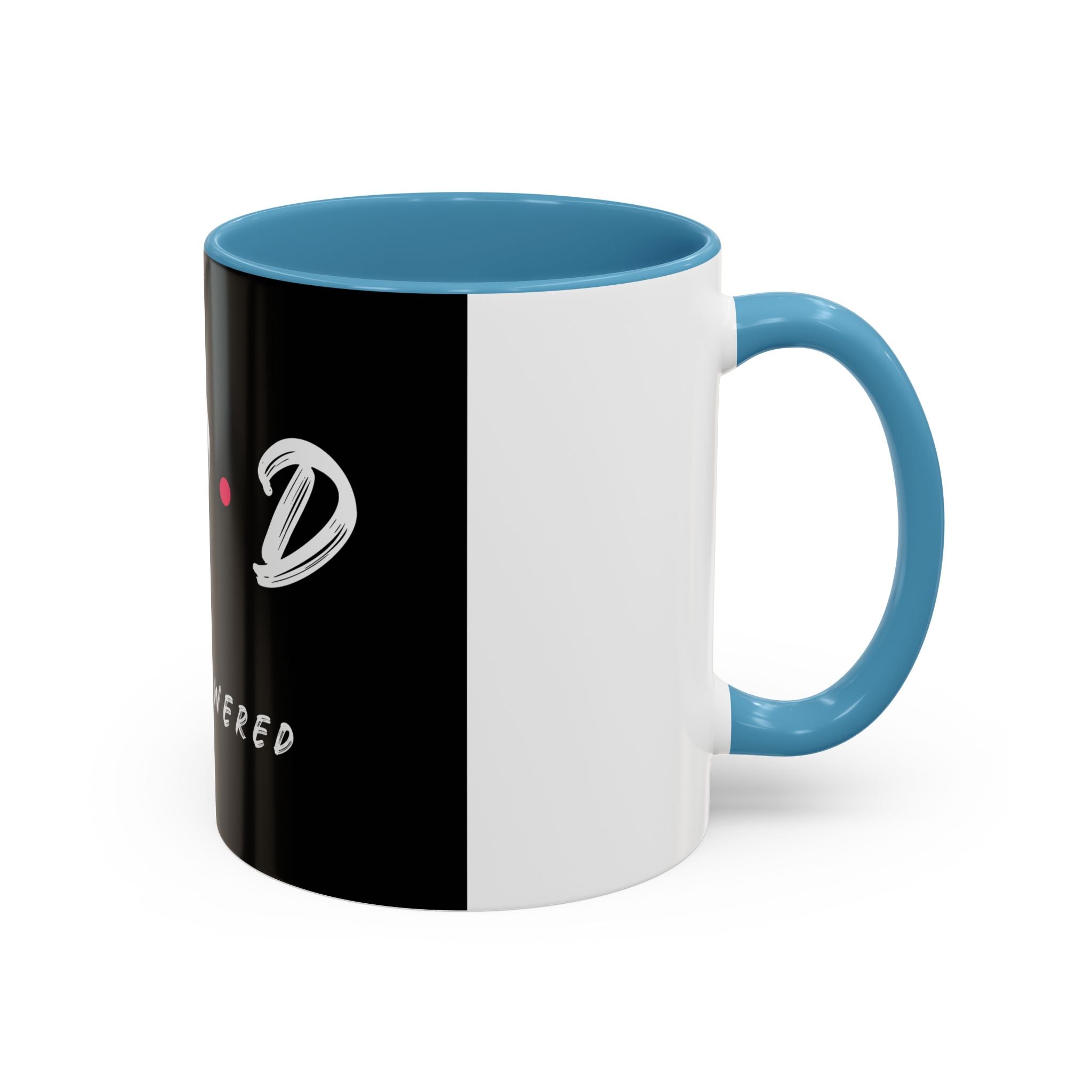 Coffee Mug — GOD Call Answered Accent Black 11/15oz