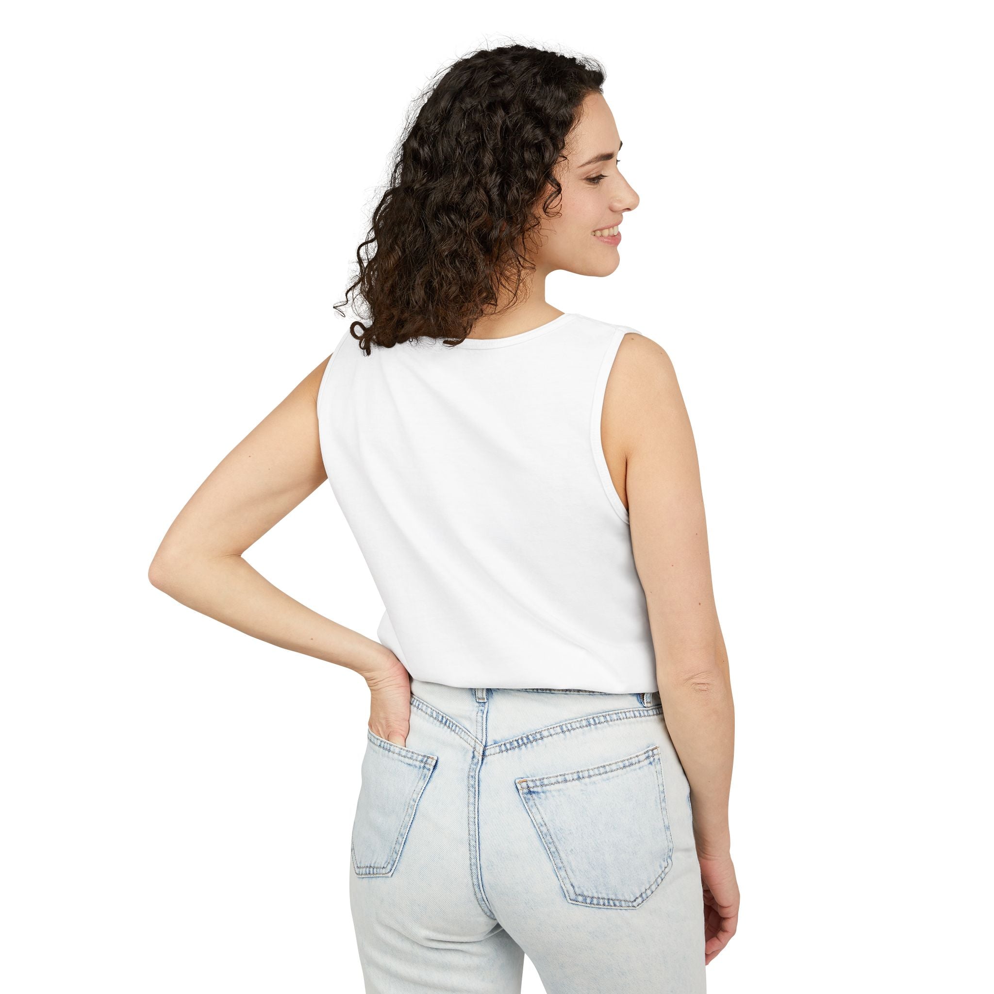 Cannabis Grinder Tank Top — Hemp Leaf Grinder Graphic Tank