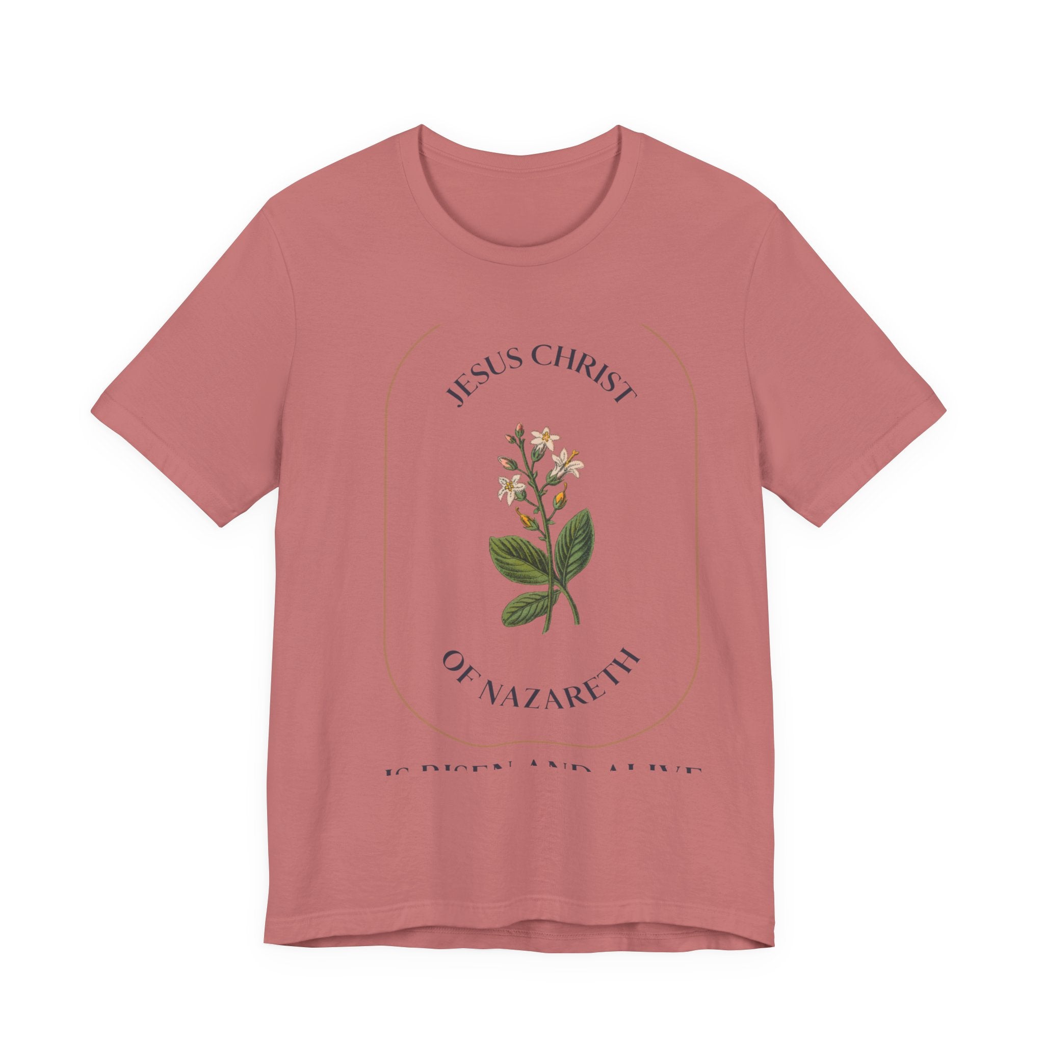 Copy of Alice Floral Tee — 'Alice' Script with Rose Illustration