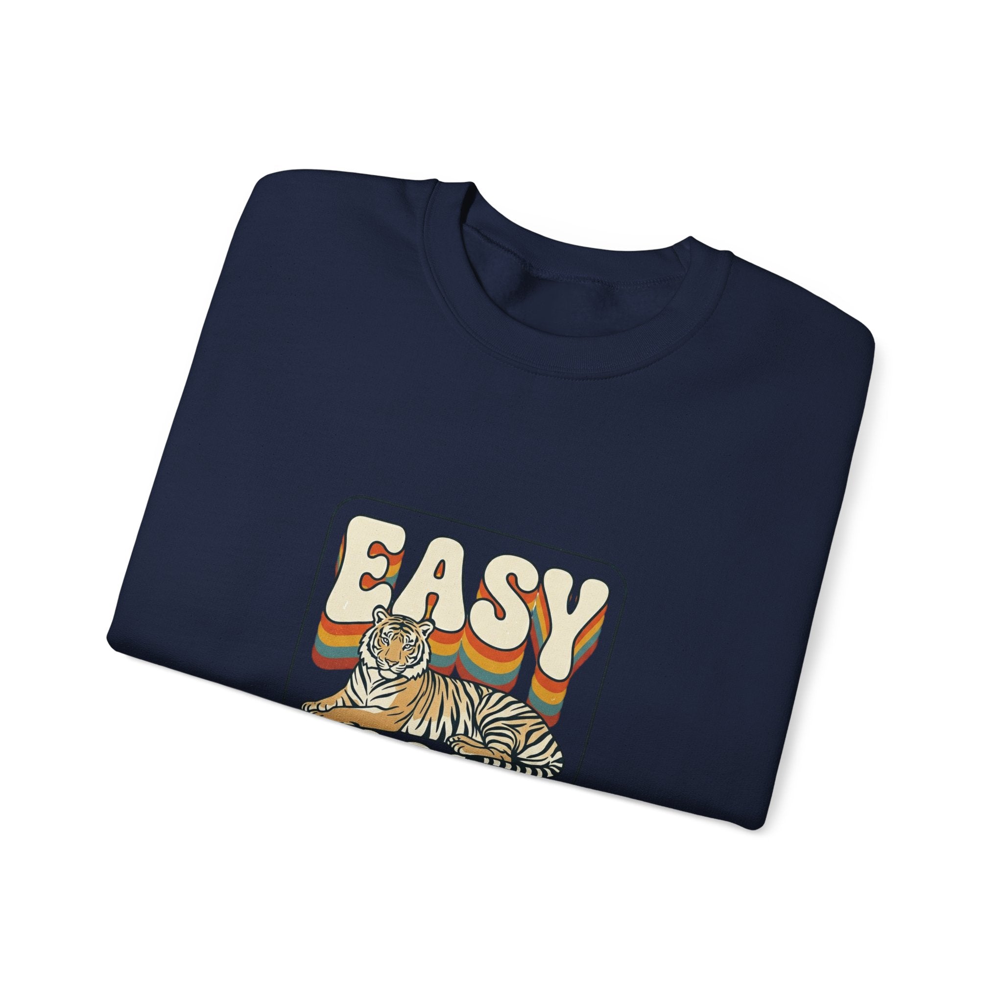 Easy Tiger vintage tiger graphic Sweatshirt | Retro beach vacation vibes