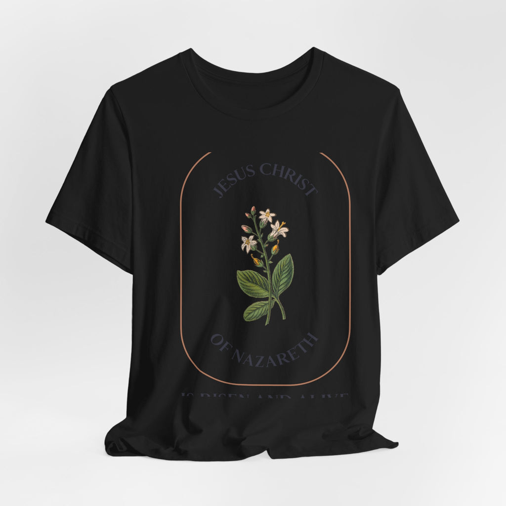 Copy of Alice Floral Tee — 'Alice' Script with Rose Illustration