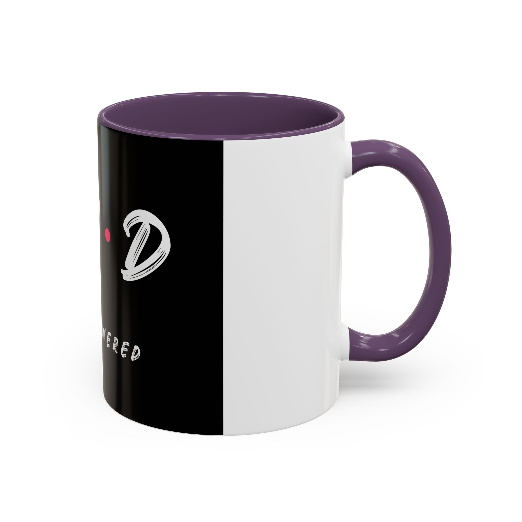 Coffee Mug — GOD Call Answered Accent Black 11/15oz