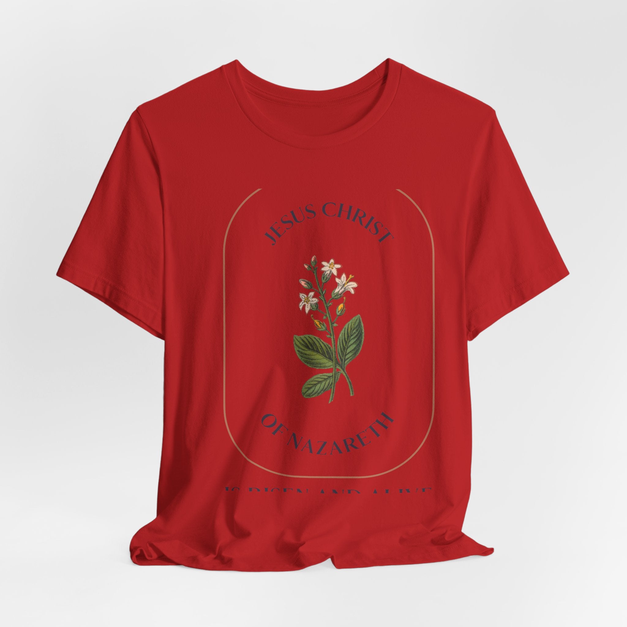 Copy of Alice Floral Tee — 'Alice' Script with Rose Illustration