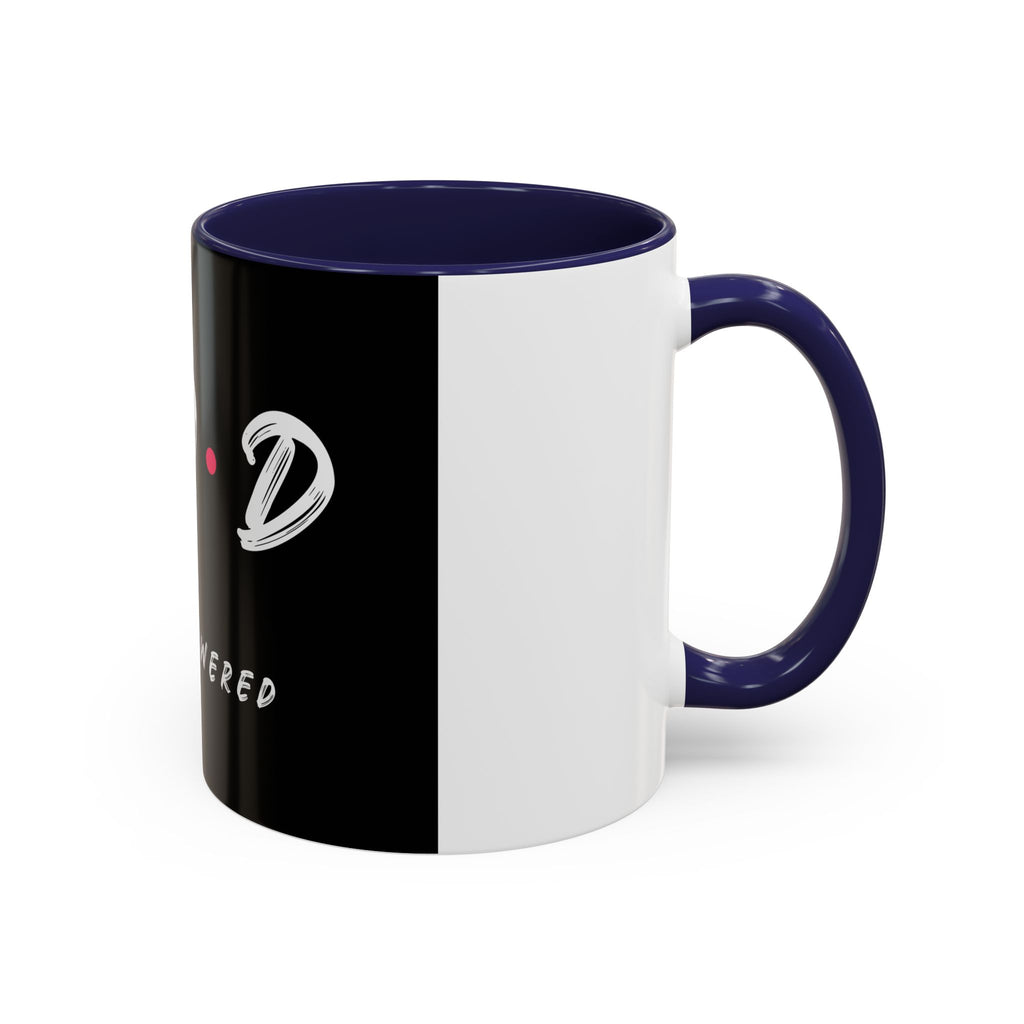 Coffee Mug — GOD Call Answered Accent Black 11/15oz