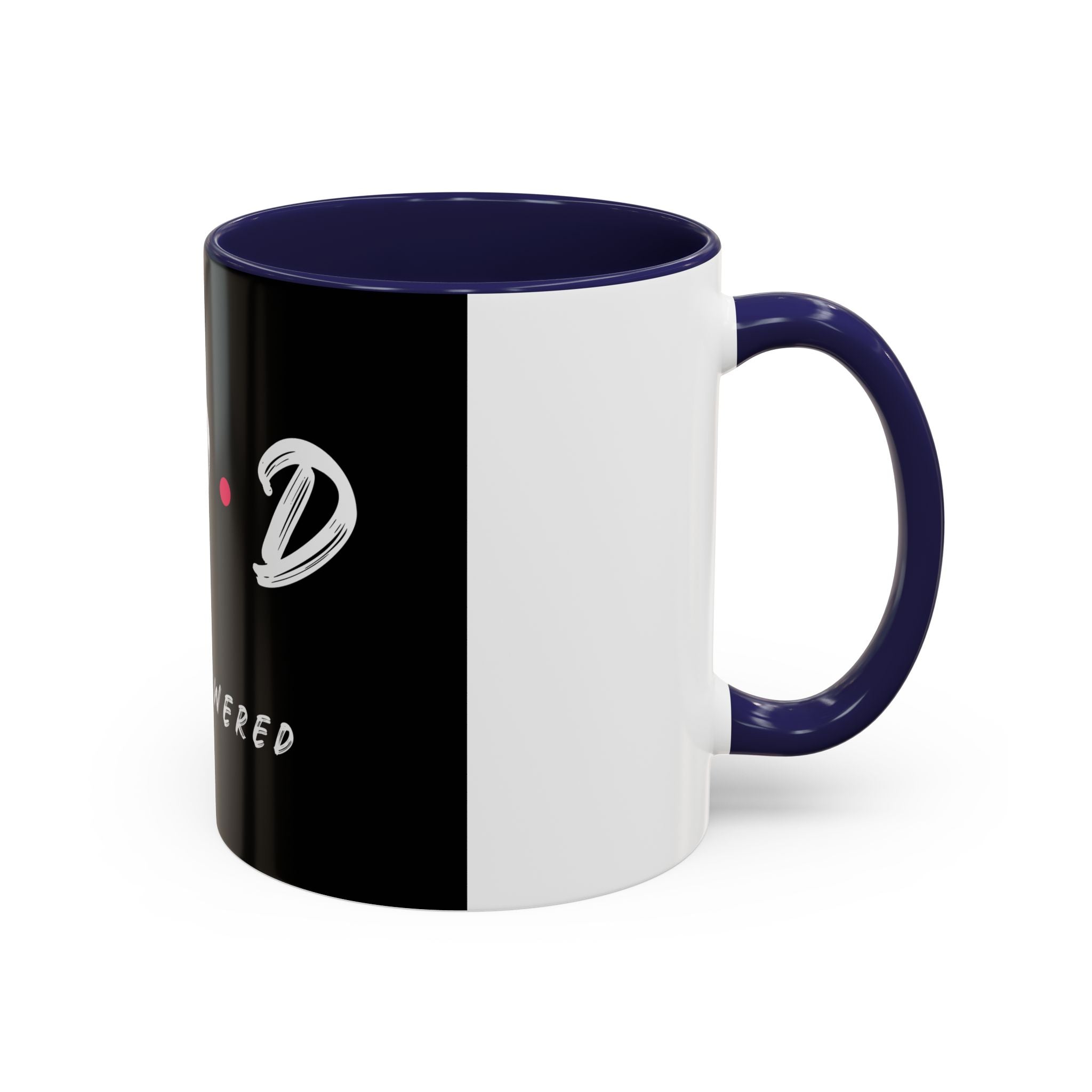 Coffee Mug — GOD Call Answered Accent Black 11/15oz