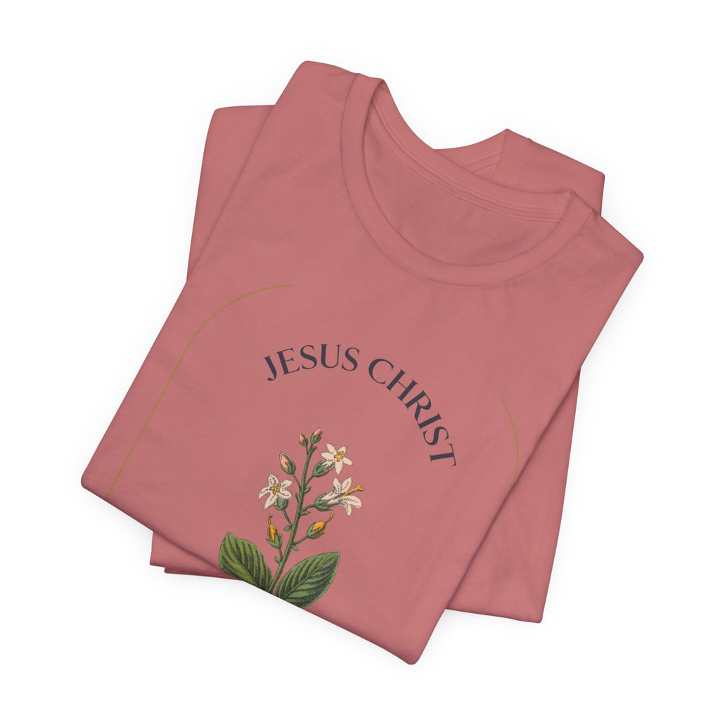 Copy of Alice Floral Tee — 'Alice' Script with Rose Illustration