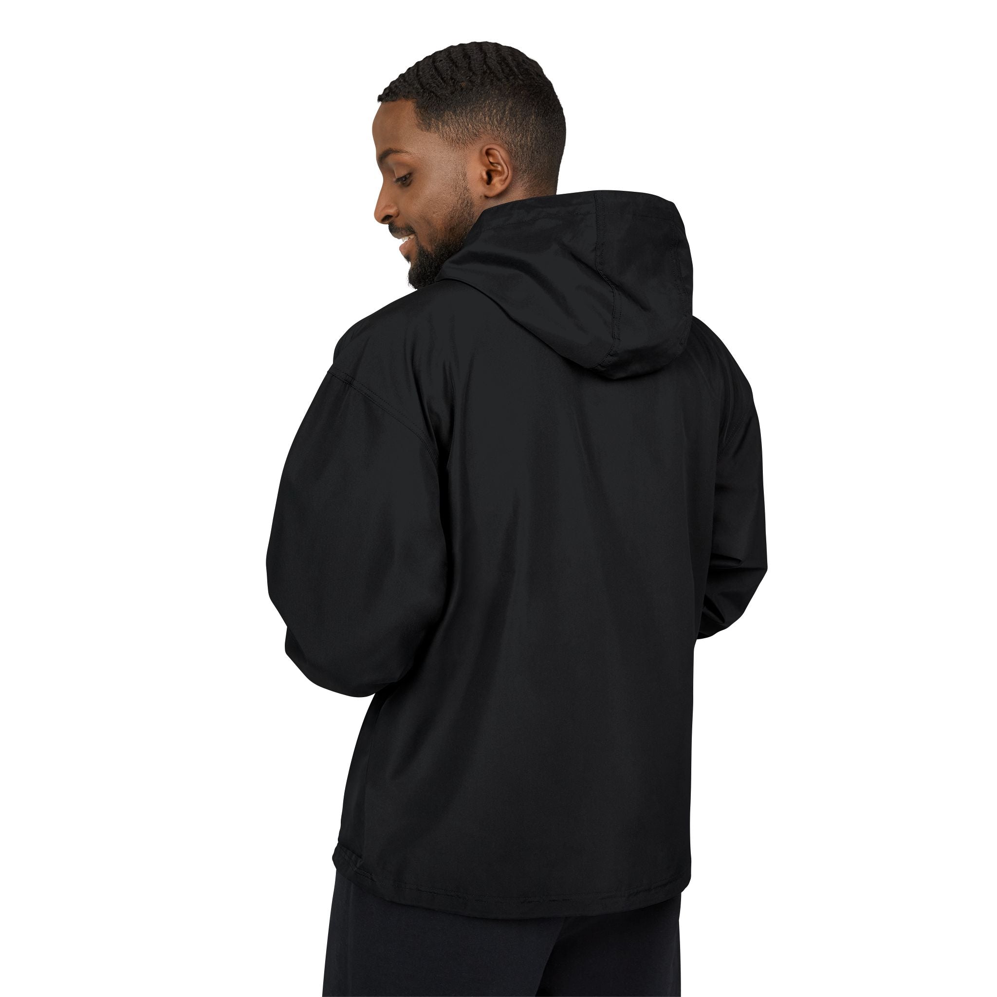 Packable Anorak Jacket — Minimal Heart Floral Logo