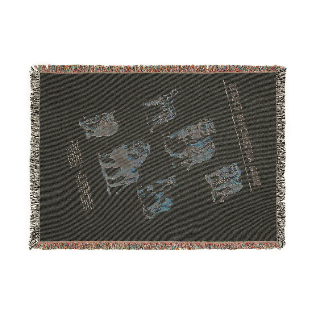 Collie & Sheepdog Breed Chart Woven Blanket