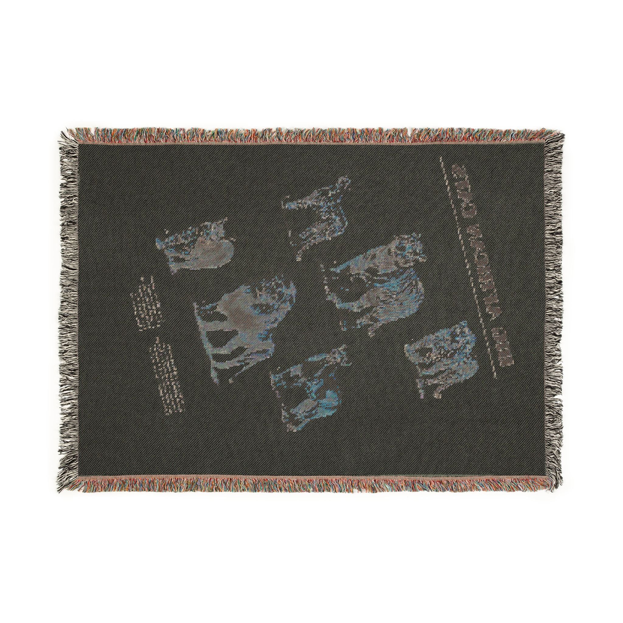 Collie & Sheepdog Breed Chart Woven Blanket