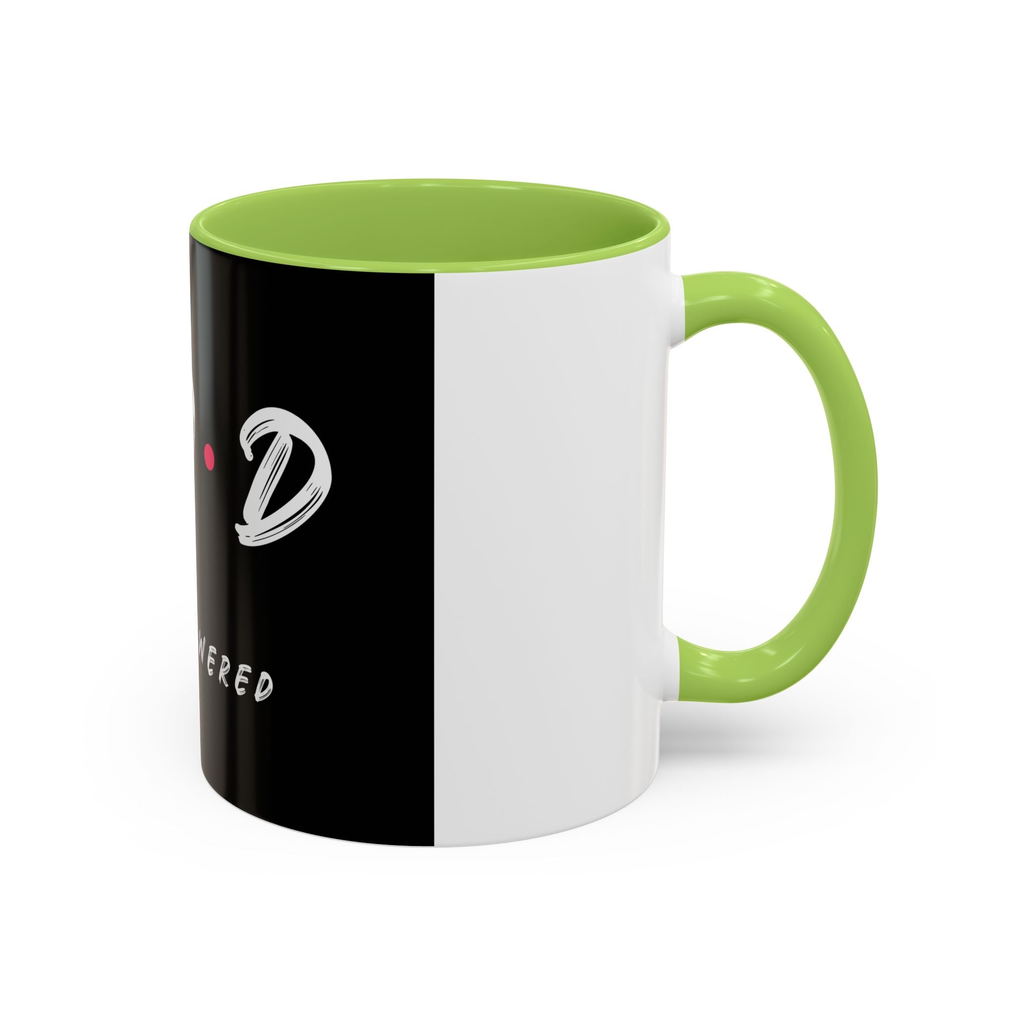 Coffee Mug — GOD Call Answered Accent Black 11/15oz