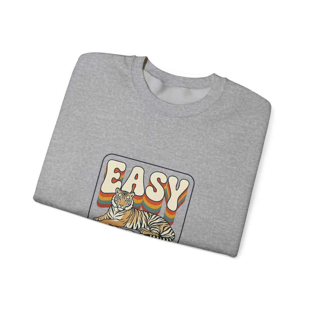 Easy Tiger vintage tiger graphic Sweatshirt | Retro beach vacation vibes