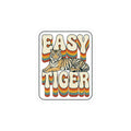 Easy Tiger retro tiger sticker | Kiss-Cut Sticker