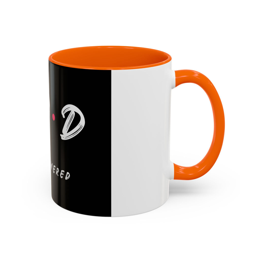 Coffee Mug — GOD Call Answered Accent Black 11/15oz