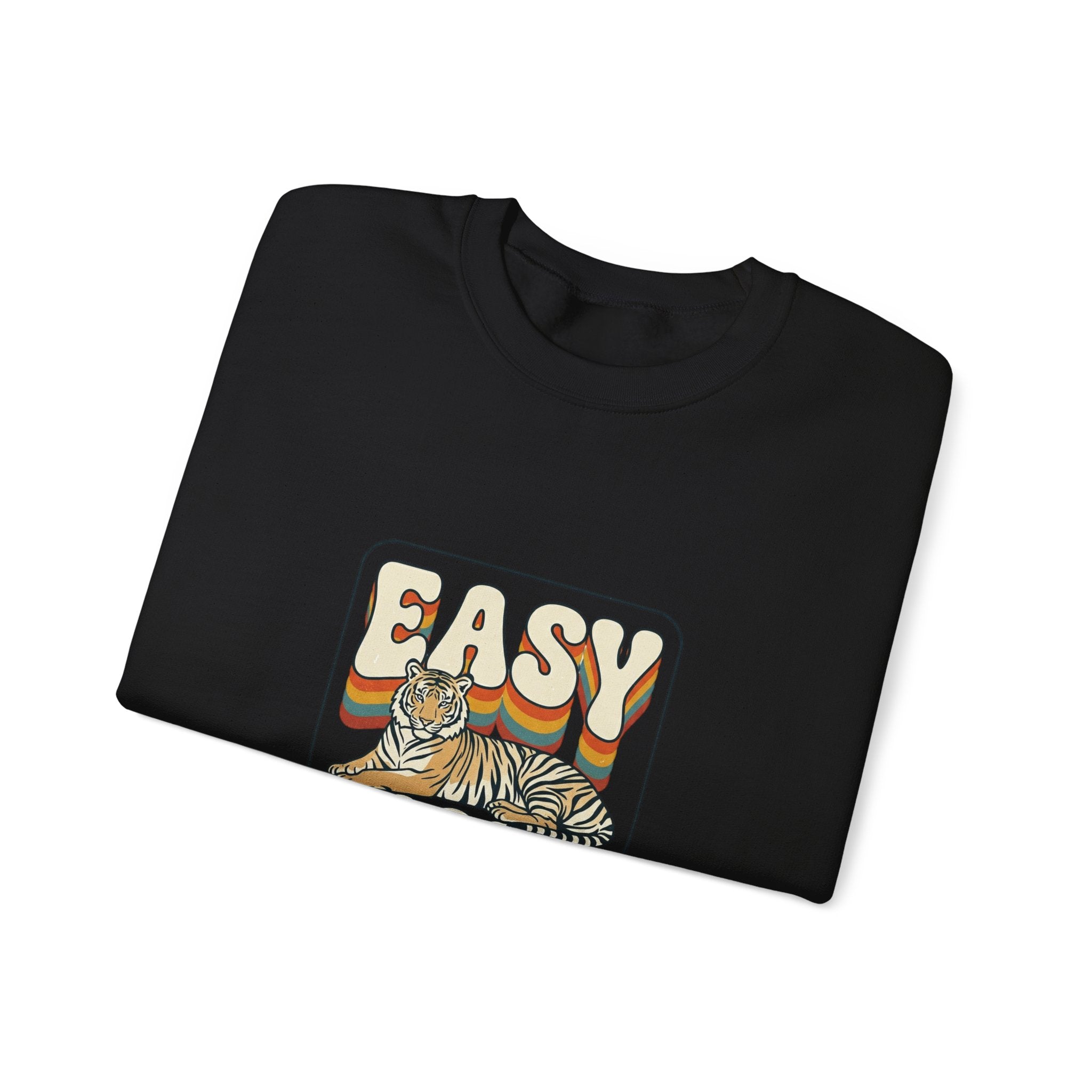 Easy Tiger vintage tiger graphic Sweatshirt | Retro beach vacation vibes