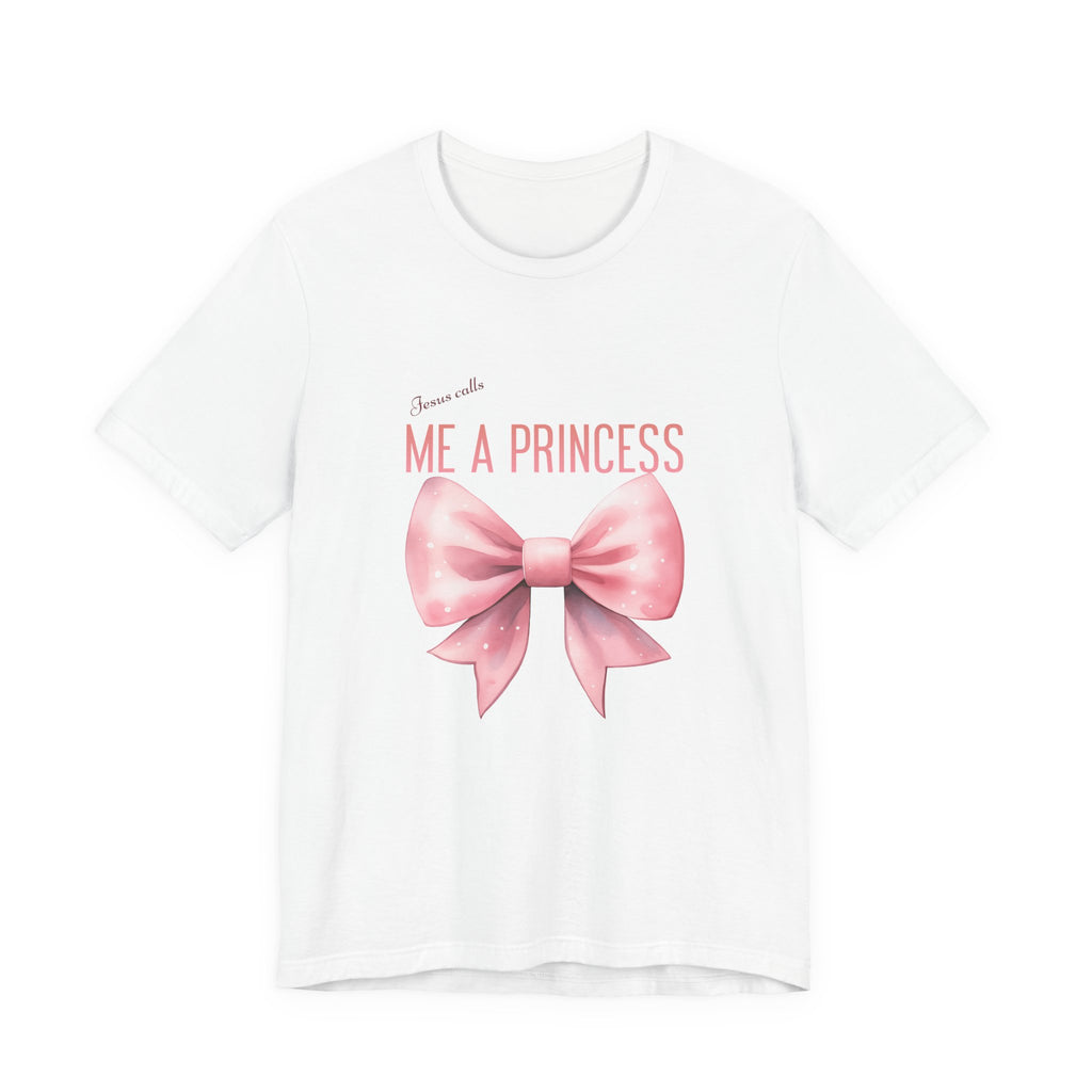 Me a Princess Pink Bow Tee — Cute Feminine Graphic T-Shirt